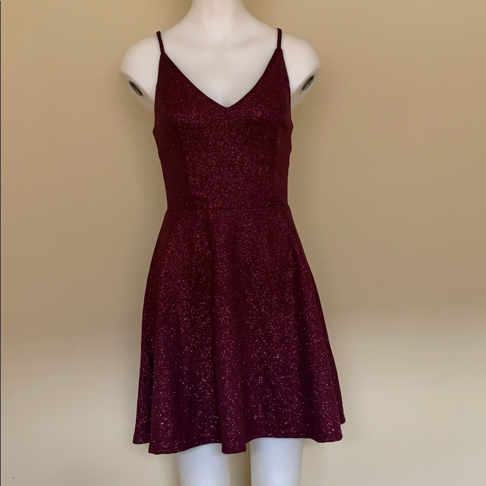 Speechless Juniors Sleeveless Red Dress Size Small
